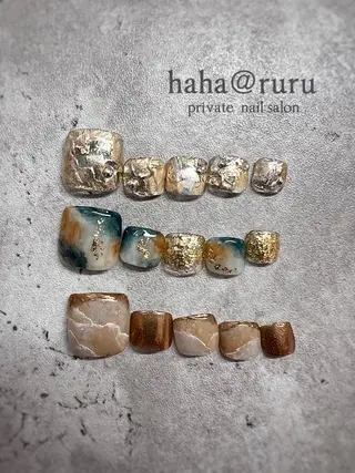 ネイル haha@ ruruのネイルデザイン