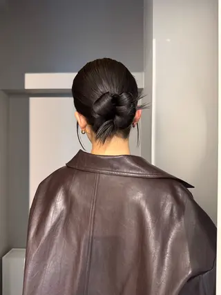 ミディアム ヘアアレンジ mina 🌷のヘアスタイル