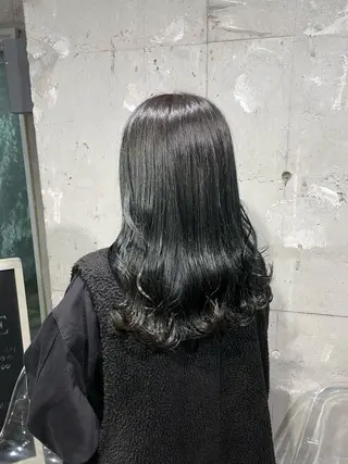 ロング カラー 赤み消しカラー 🍀JUNKIのヘアスタイル