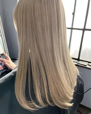 ロング カラー 原宿サロン代表 デザインカラー伊藤卓のヘアスタイル