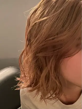 ミディアム カラー 古屋 樹のヘアスタイル