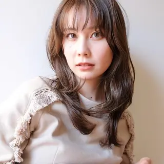 ロング カラー 💙ルル💙 ハイトーン/レイヤーのヘアスタイル