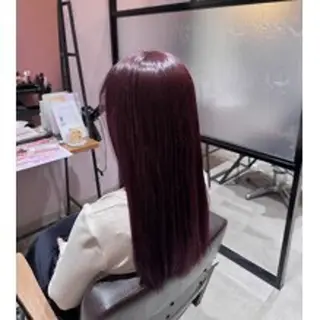 カラー 西原 愛紗のヘアスタイル