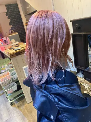 ミディアム カラー 🔹YUTA🔹 メンズパーマのヘアスタイル