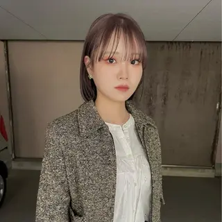 カラー sand大阪梅田所属・くろかわ まいのヘアスタイル