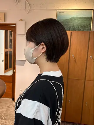 ショート ENIEN MAKE'S 立川所属・綾/ベージュカラー /パーマ🩰のヘアスタイル