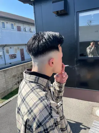 メンズ 和歌山ランキング1位 井開のヘアスタイル