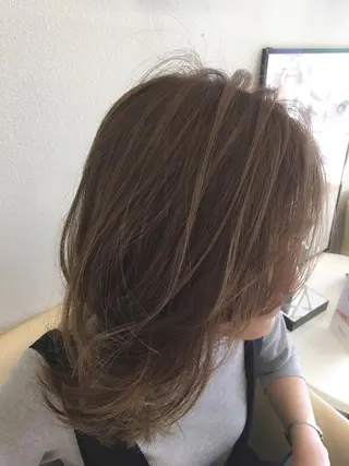 ミディアム カラー mai /Lita中央橋のヘアスタイル