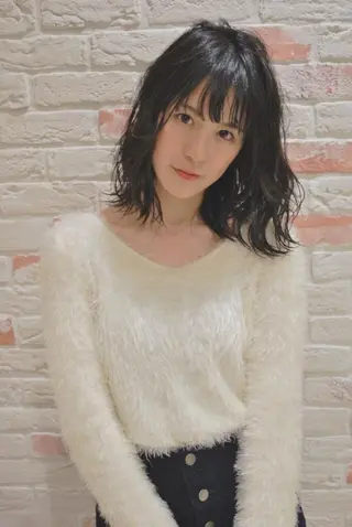 ミディアム 新宿 木下拓哉のヘアスタイル