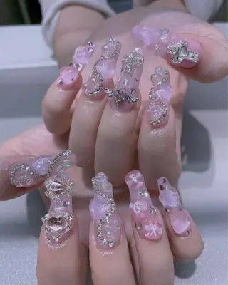 ネイル 長さだし専門店 M2　rikaのネイルデザイン