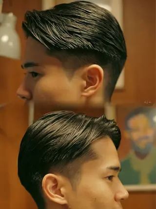 メンズ メンズパーマ いしだ りょうのヘアスタイル