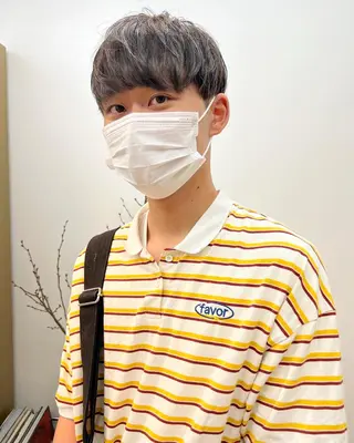 ショート カラー パーマ ヘアアレンジ メンズ 【池袋/スパイキー ショート】ⓝⓘⓜⓤのヘアスタイル