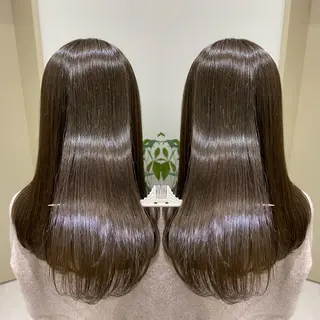 ロング men'ssalon Zina天神所属・✨髪質改善/顔周りカ ット/縮毛矯正✨三隅のヘアスタイル