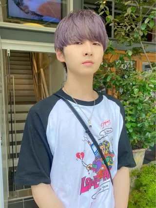 カラー メンズ 栄/矢場町 三井太朗のヘアスタイル