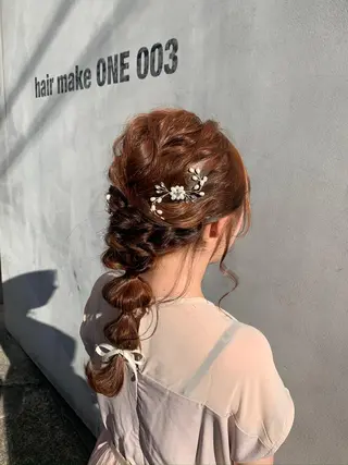 ヘアアレンジ maho🤍透明感 カラー/顔周りcutのヘアスタイル