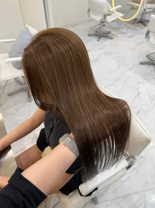 ロング 髪質改善×艶カラー / sayaka🤍のヘアスタイル