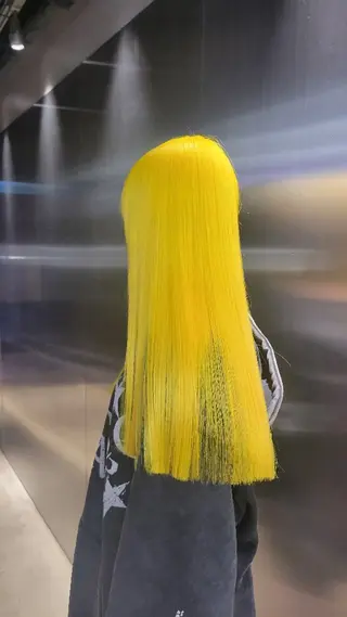 ロング カラー PELE栄ANNEX所属・PELE/栄/ ショート/SOAのヘアスタイル