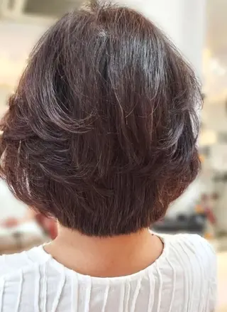 ミディアム カラー hairmake Juinのヘアスタイル
