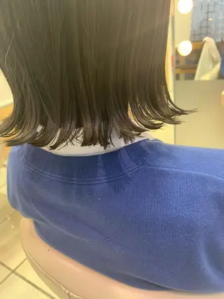 ショート ヘアアレンジ サナ🌱 切りっぱなしボブのヘアスタイル
