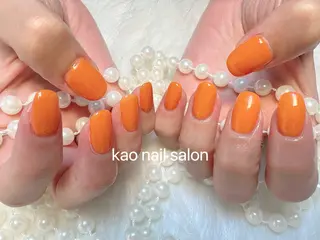 ネイル kao nail マグネット/長さだしのネイルデザイン