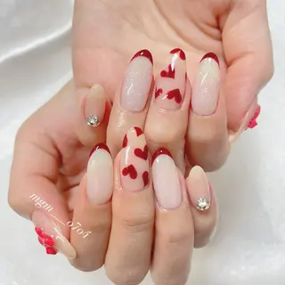 ネイル MoON...❤︎ MeGuのネイルデザイン