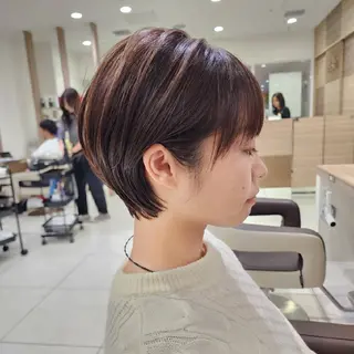 ショート カラー 中村 和貴 ＜Ash津田沼＞のヘアスタイル