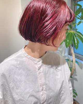 ショート カラー 佐伯 和佳のヘアスタイル