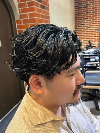 ショート パーマ メンズ 梅田/メンズ専門 ／加地光尊のヘアスタイル