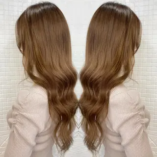 ロング ANKH CROSS 🦋mako🦋のヘアスタイル