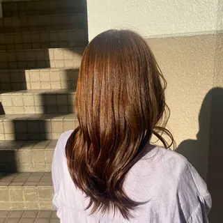 セミロング カラー 照井 美璃のマツエク・マツパデザイン