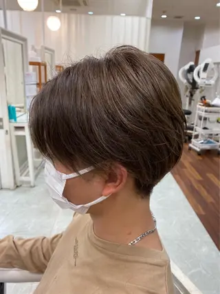 ショート メンズ 佐々木 拓海のヘアスタイル