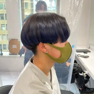 セミロング カラー ヘアアレンジ メンズ メンズ特化 水口湧太のヘアスタイル