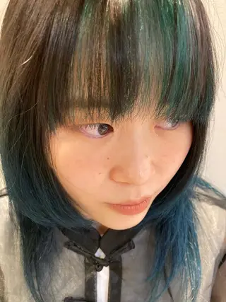 カラー FILMS所属・宮城 星のヘアスタイル