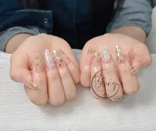 ロング Bling Salonのネイルデザイン