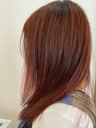 ロング カラー 黒田 凱斗のヘアスタイル