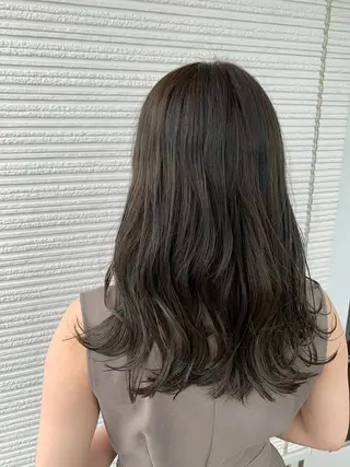 セミロング 松井 恵太のヘアスタイル