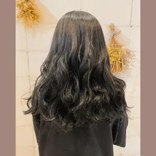 セミロング 𓅰なかがわ ふみな𓅯のヘアスタイル