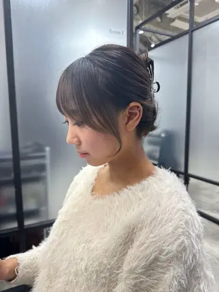 【艶髪×韓国風】 毛流れ職人 RYOのヘアスタイル