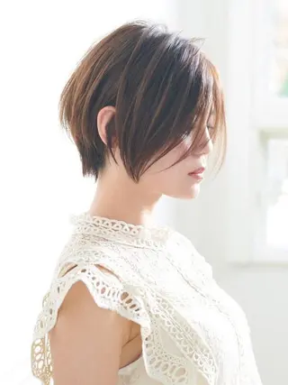 ショート 長畑 光紀のヘアスタイル