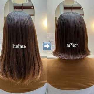 杉林 莉沙のヘアスタイル