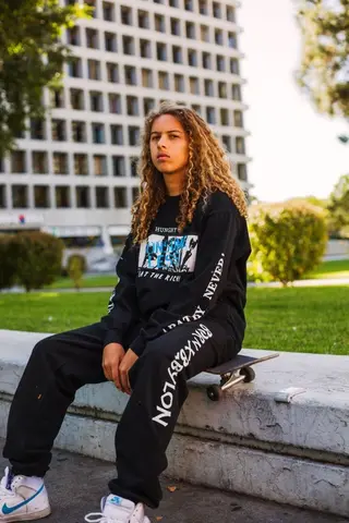 パーマ スパイキーパーマ 柏NO1 藤本葉のヘアスタイル