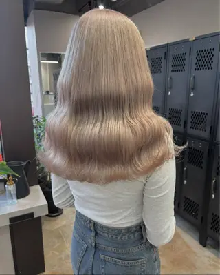 ロング カラー ブレンバイドット所属・ニュアンスカラー/ 🫧レミ(坊主)のヘアスタイル