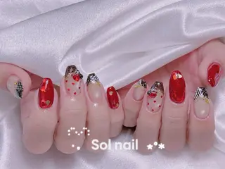 ネイル パラジェル＆フィルイン取り扱いサロンSol Nail所属・Sol Nail ミネのネイルデザイン