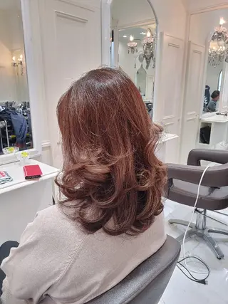ミディアム 中村 裕昭のヘアスタイル