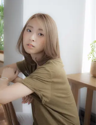 ミディアム VIVIE【ヴィヴィ】所属・髪質改善/韓国風 レイヤー/田村祐樹のヘアスタイル