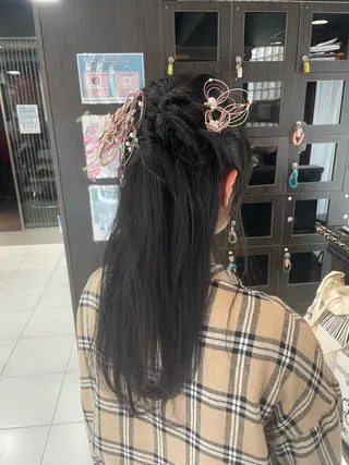 ロング 量産ヘアセット/ ヘアメAyakaのヘアスタイル