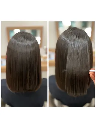 パーマ no4ナチュラル戸祭所属・山越 美裕樹のヘアスタイル