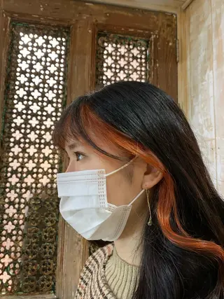 ロング カラー パーマ ヘアアレンジ ネイル マツエク・マツパ Sia中野新橋 『JUNYA』のヘアスタイル