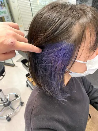 セミロング カラー SALOWIN神戸三宮所属・ショート・ボブ専門 Hiroのヘアスタイル