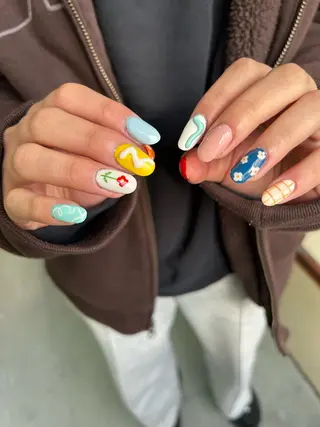 ネイル MANAMI /  中崎町ネイルのネイルデザイン